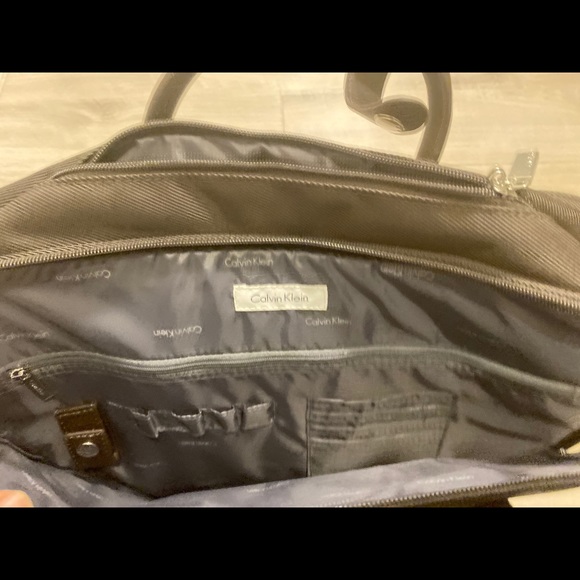 CALVIN KLEIN DYLAN CASE LAPTOP BRIEFCASE - Picture 3 of 5